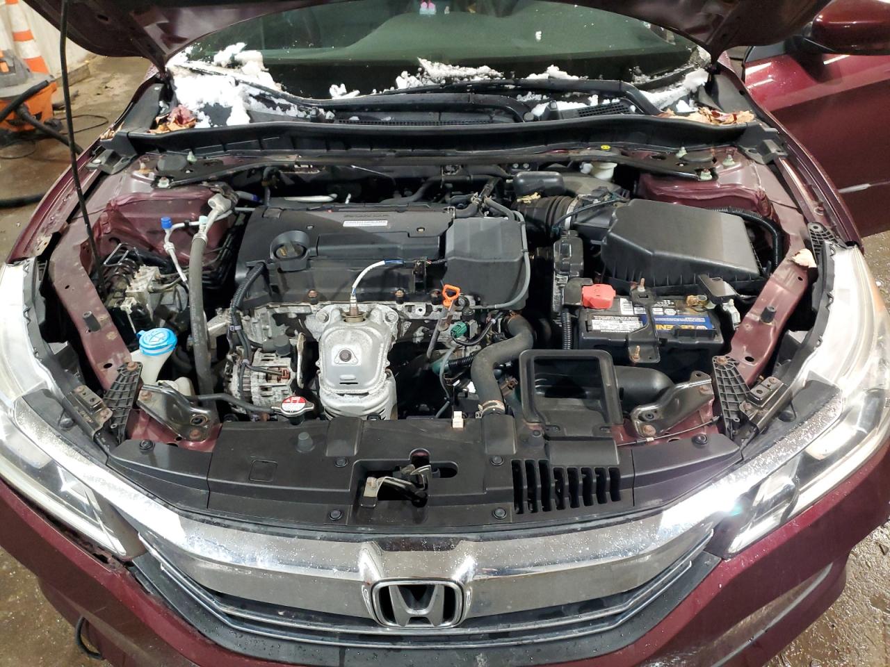 2017 Honda Accord VIN 1HGCR2F51HA152457 Copart auction photo, all over damage thumbnail 12