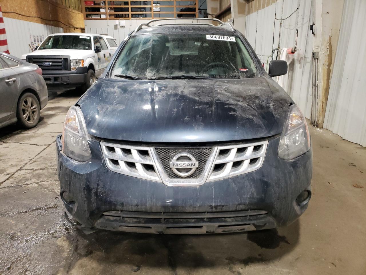2015 Nissan Rogue VIN JN8AS5MV6FW758565 Copart auction photo, all over damage thumbnail 5