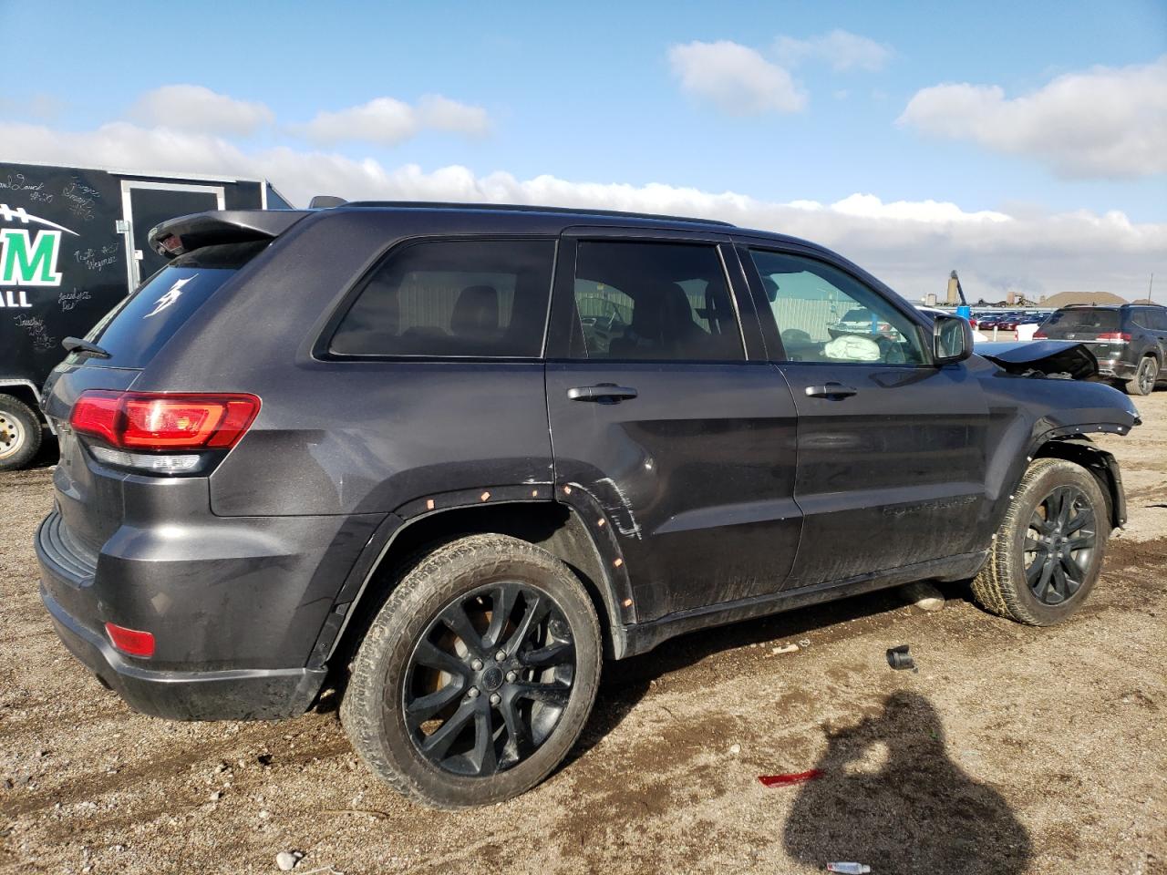 2019 Jeep Grand Cherokee VIN 1C4RJFAG5KC654867 Copart auction photo, all over damage thumbnail 3