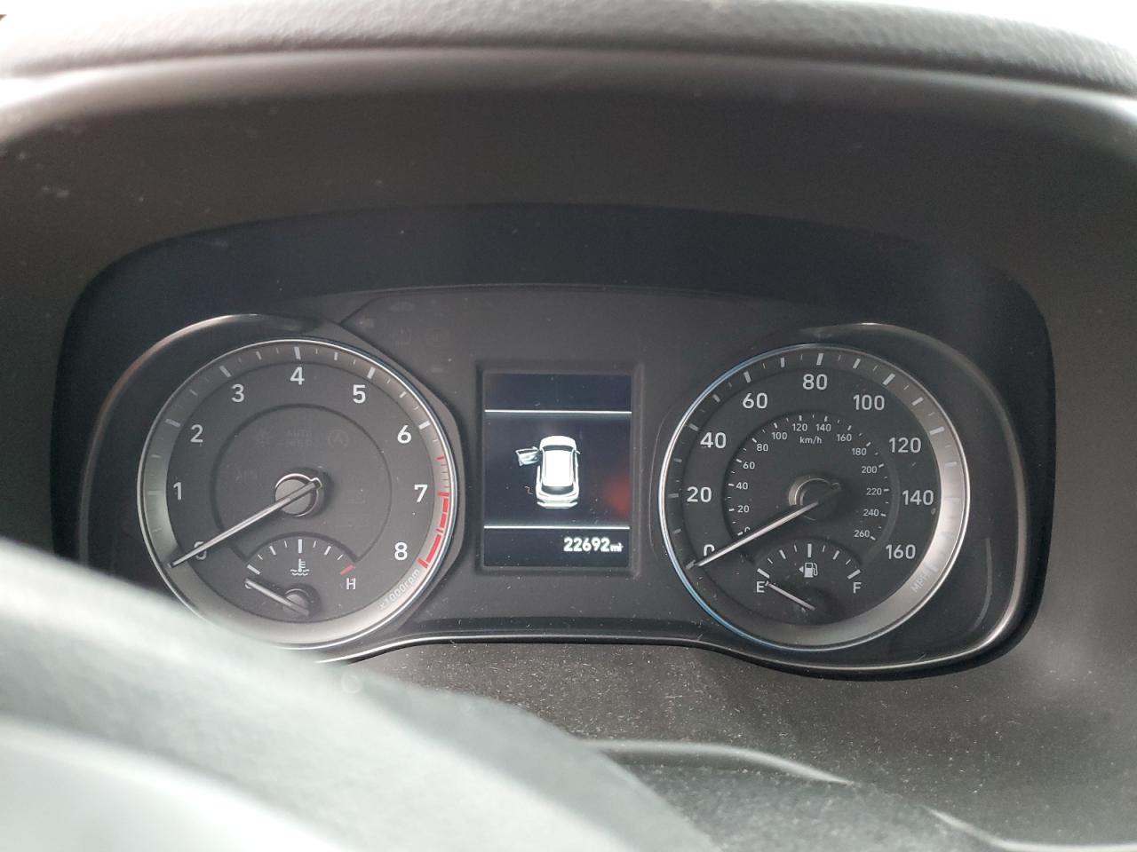 2019 Hyundai Kona VIN KM8K6CAA0KU383977 Copart auction photo, front end damage thumbnail 9