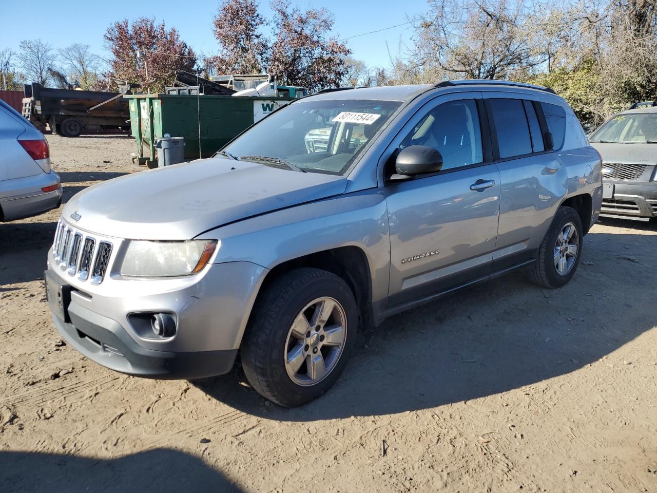 2015 Jeep Compass VIN 1C4NJCBA5FD124468