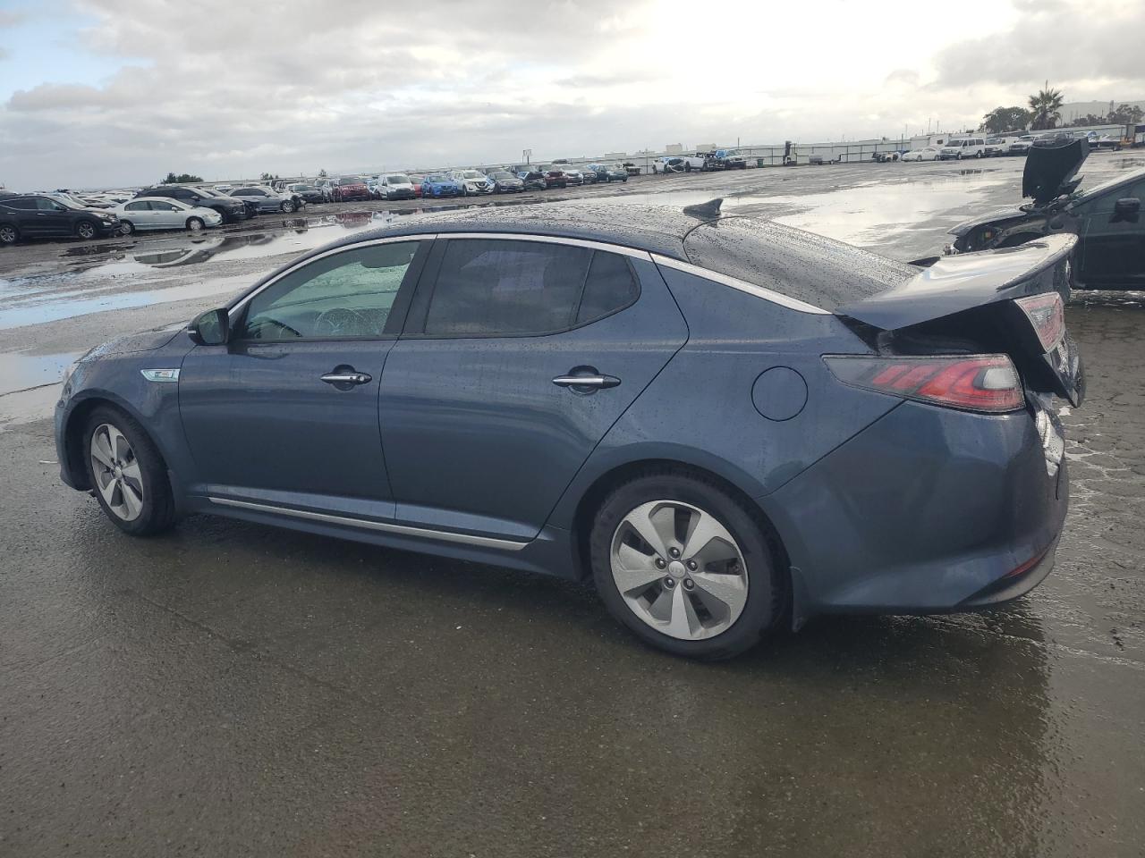2014 KIA Optima VIN KNAGN4AD6E5064043 Copart auction photo, rear end damage thumbnail 2