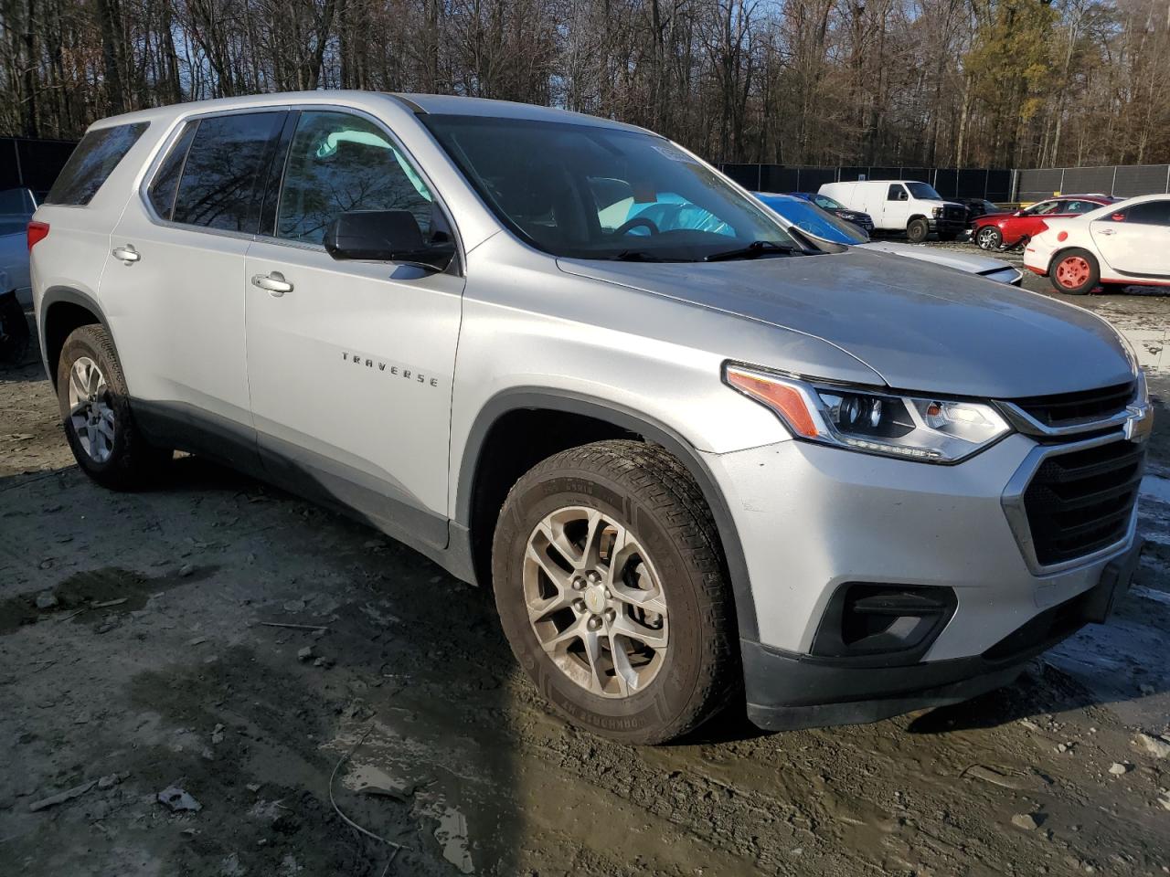 2020 Chevrolet Traverse VIN 1GNERFKW0LJ136635 Copart auction photo, side / undercarriage damage thumbnail 4