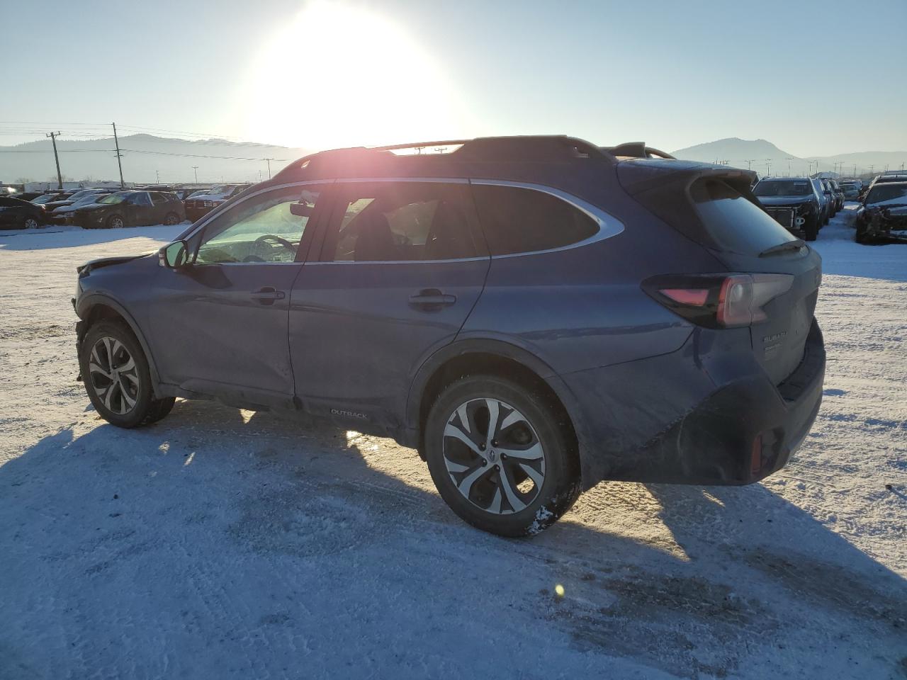 2020 Subaru Outback VIN 4S4BTANC6L3225997 Copart auction photo, front end / mechanical damage thumbnail 2