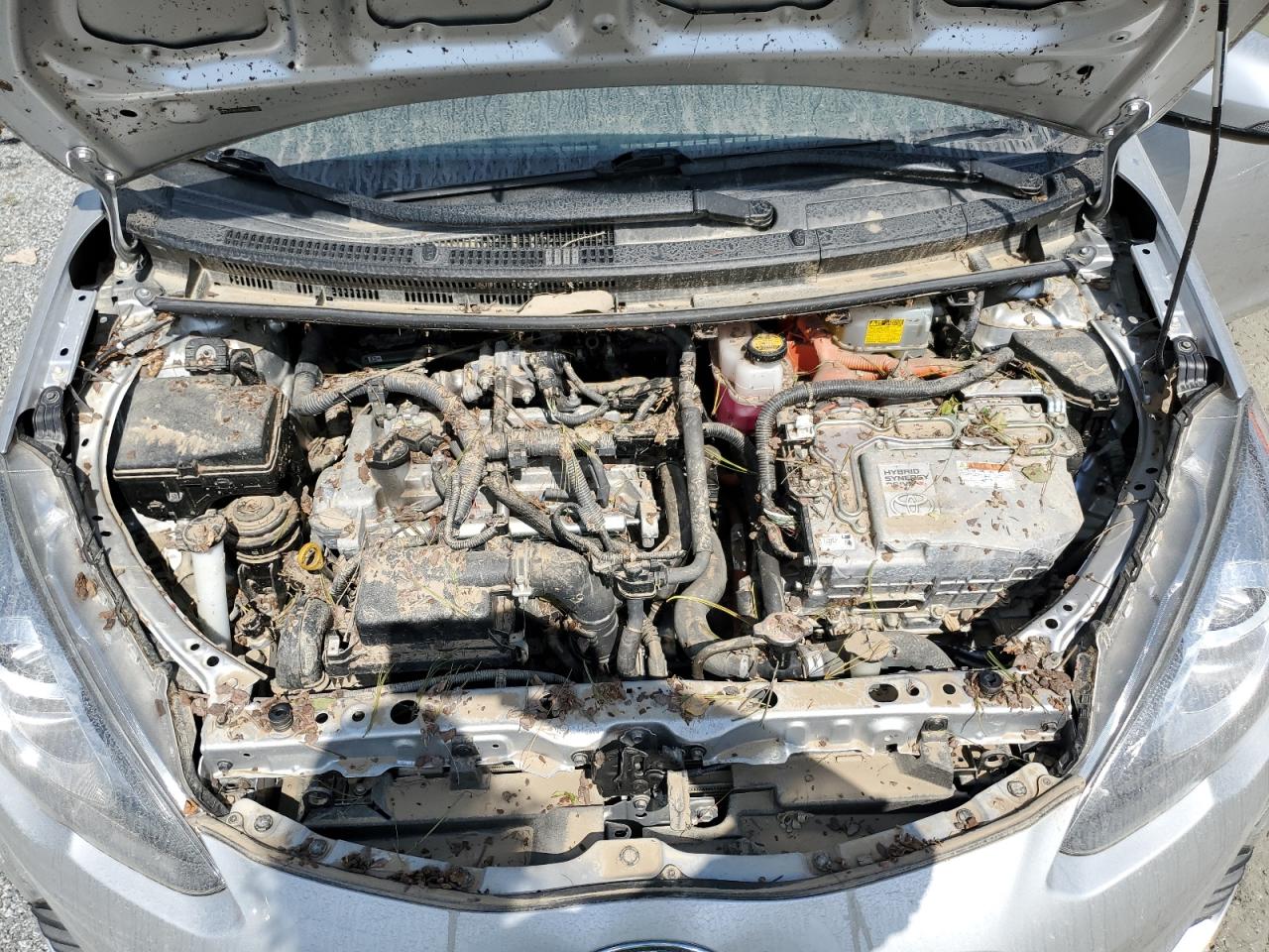 2016 Toyota Prius VIN JTDKDTB38G1137603 Copart auction photo, water/flood damage thumbnail 11