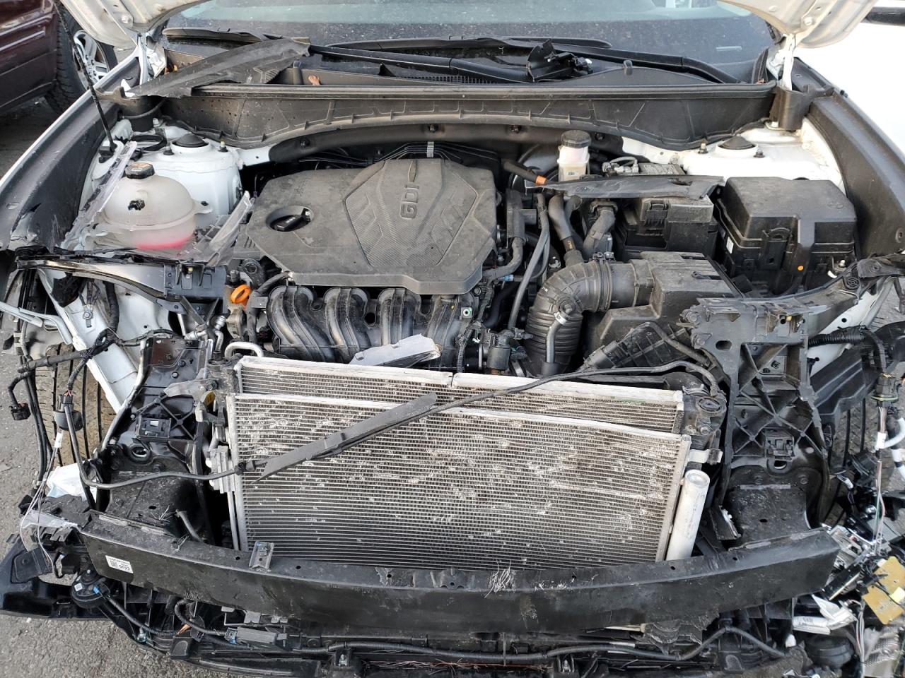 2023 Hyundai Tucson VIN 5NMJBCAE8PH190831 Copart auction photo, front end / side damage thumbnail 12