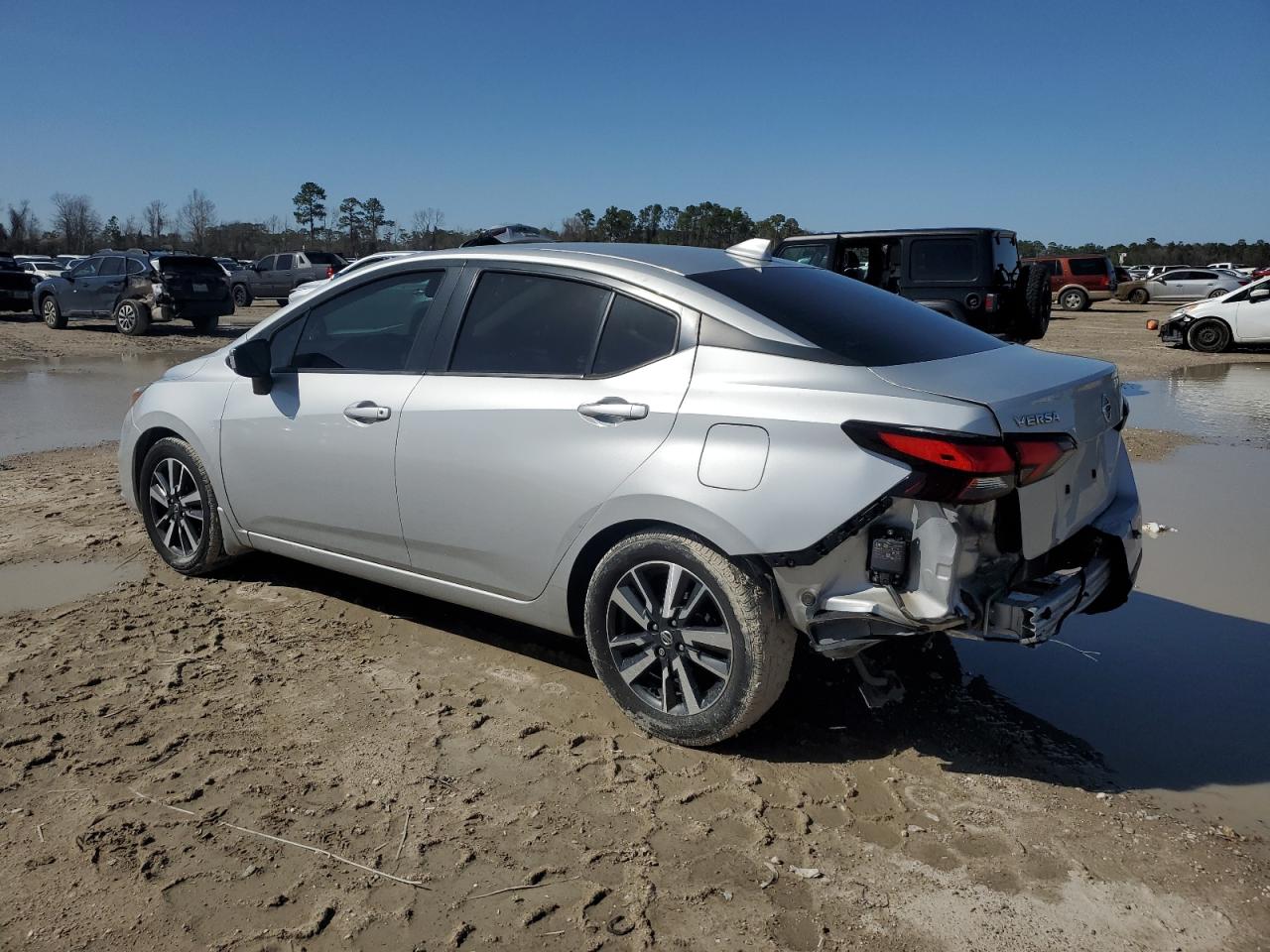 2021 Nissan Versa VIN 3N1CN8EV9ML880306 Copart auction photo, rear end / minor dent/scratches damage thumbnail 2
