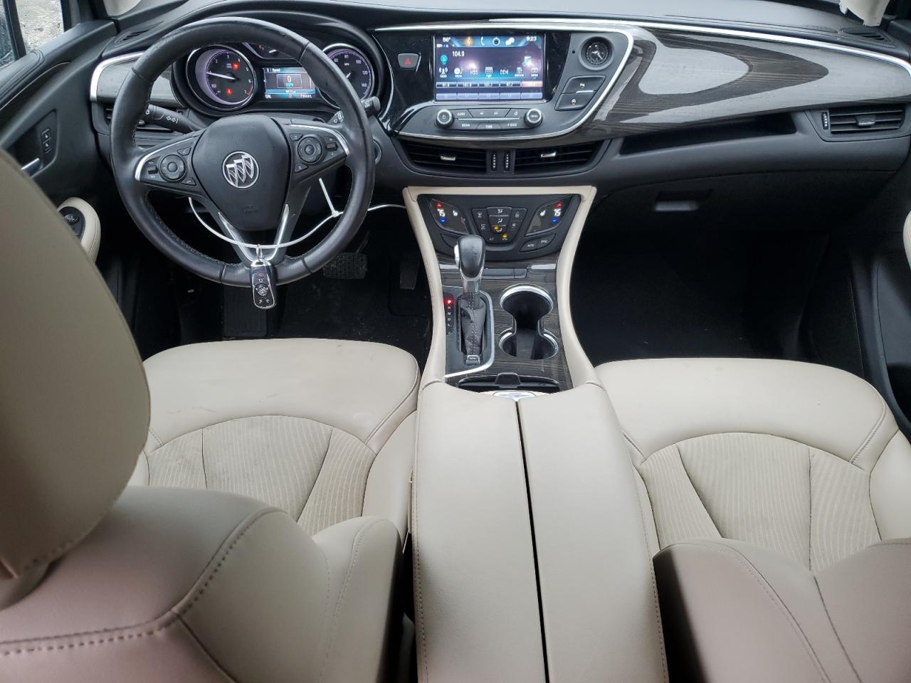 2020 Buick Envision VIN LRBFXBSA5LD135025 Copart auction photo, all over damage thumbnail 8