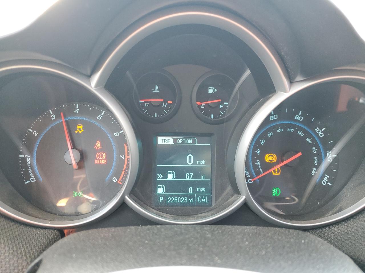 2014 Chevrolet Cruze VIN 1G1PC5SB1E7199357 Copart auction photo, front end / minor dent/scratches damage thumbnail 9