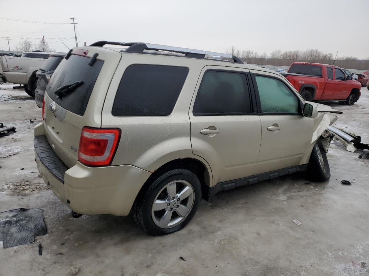 2010 Ford Escape VIN 1FMCU9EG4AKC05978 Copart auction photo, front end / side damage thumbnail 3