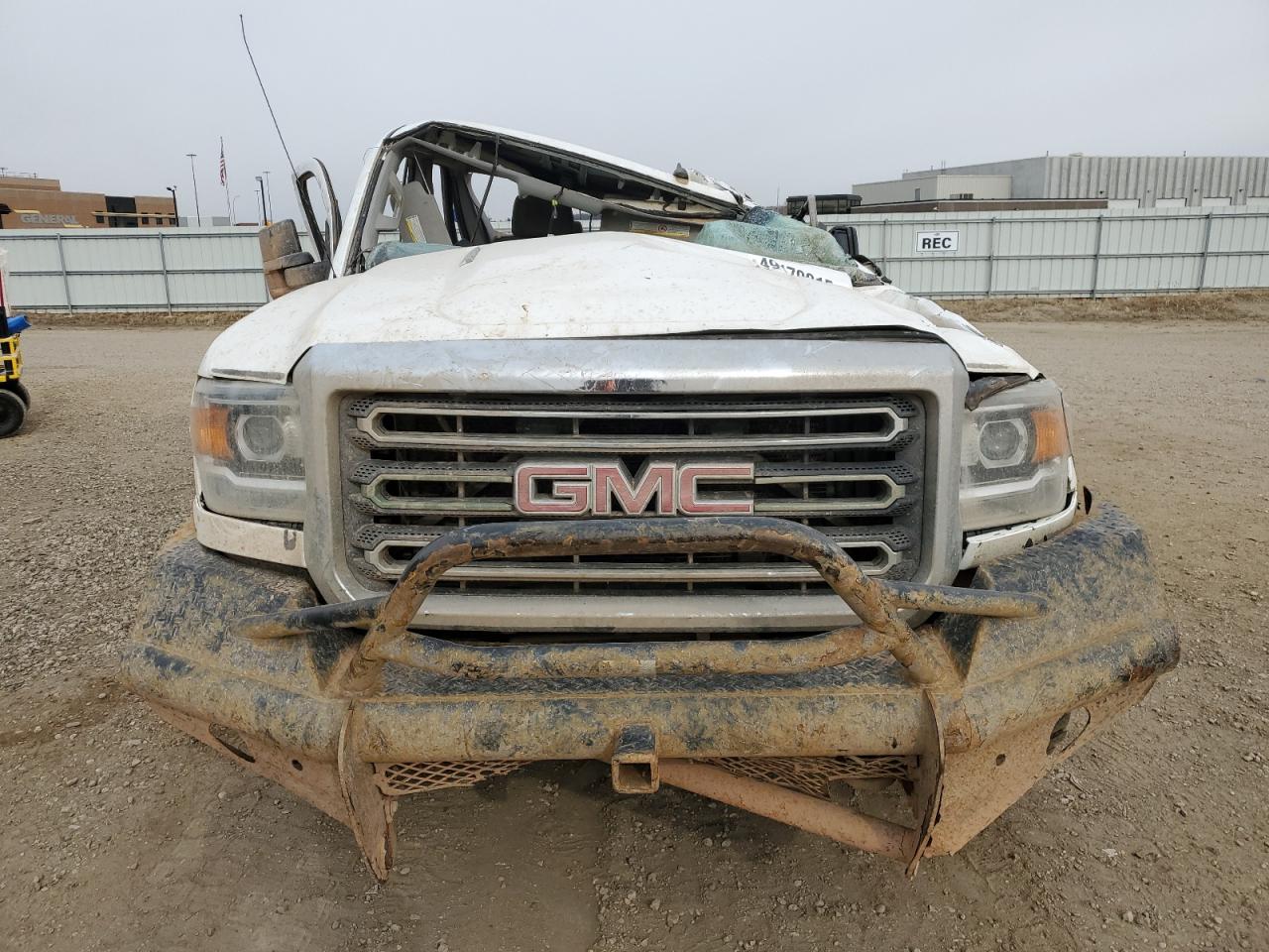 2016 GMC Sierra VIN 1GT42VC87GF135672 Copart auction photo, rollover damage thumbnail 5