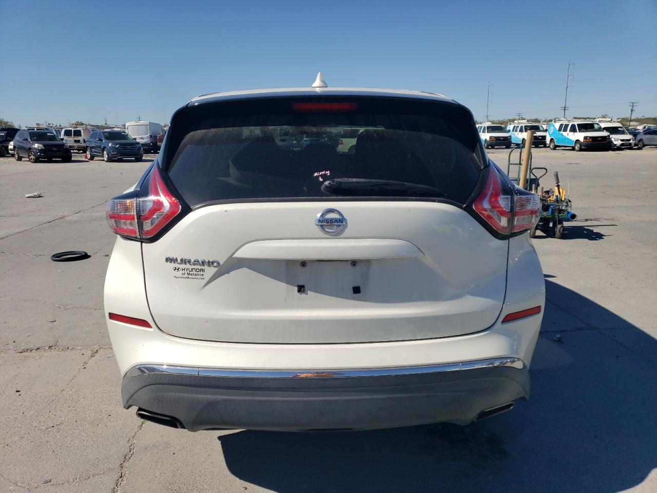2016 Nissan Murano VIN 5N1AZ2MG8GN171780 Copart auction photo, front end / side damage thumbnail 6