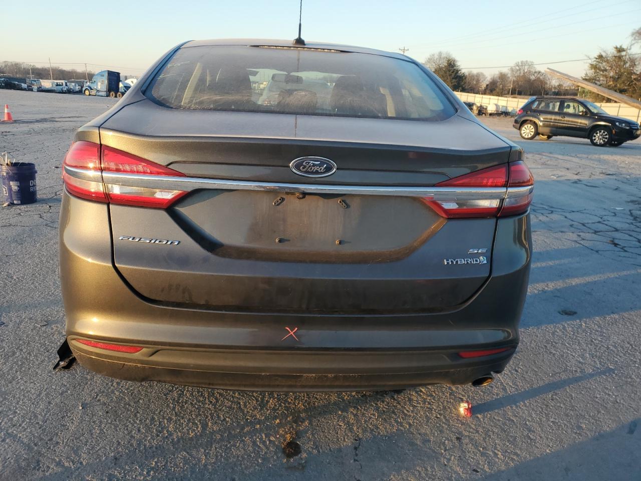 2017 Ford Fusion VIN 3FA6P0LU6HR314693 Copart auction photo, front end damage thumbnail 6