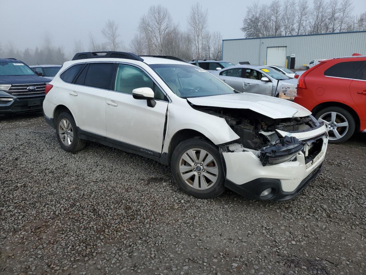 2019 Subaru Outback VIN 4S4BSAFCXK3379662 Copart auction photo, front end damage thumbnail 4