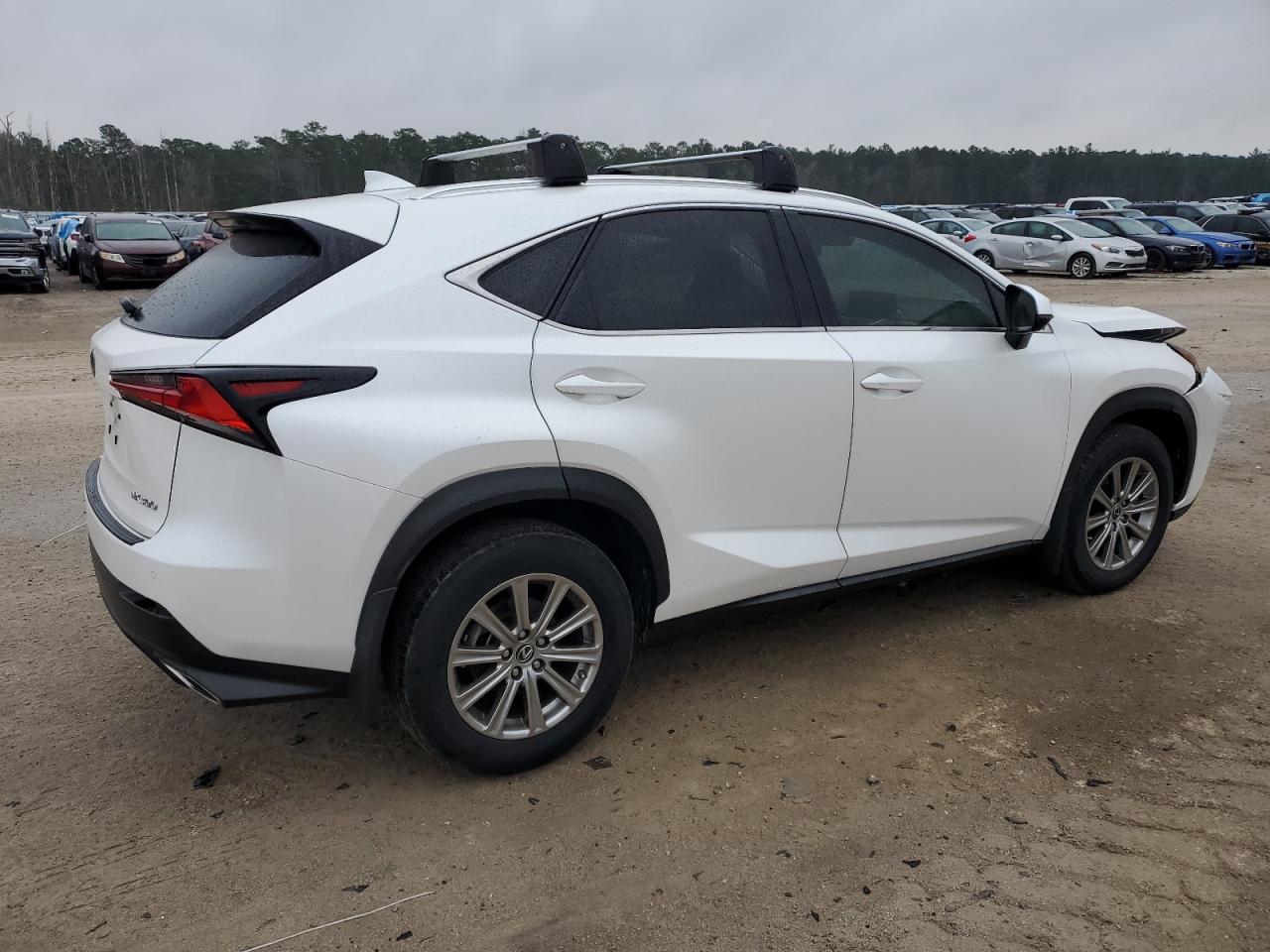2021 Lexus NX VIN JTJDARBZ8M5027595 Copart auction photo, front end damage thumbnail 3