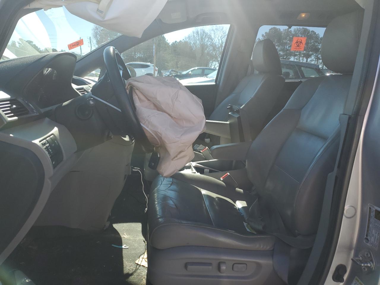 2014 Honda Odyssey VIN 5FNRL5H66EB129440 Copart auction photo, front end damage thumbnail 7
