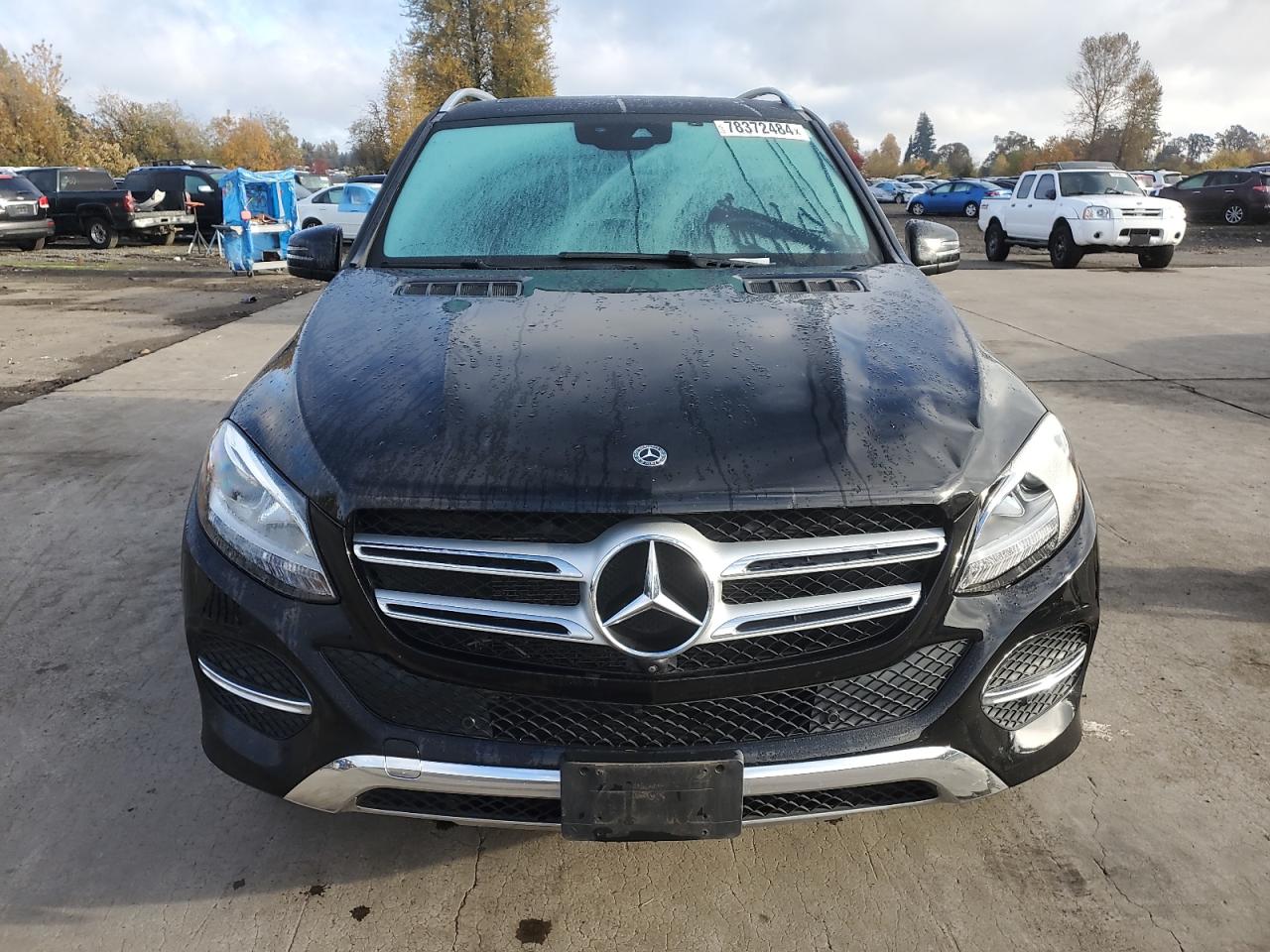 2017 Mercedes-Benz GLE VIN 4JGDA5JB3HA985326 Copart auction photo, front end / side damage thumbnail 5