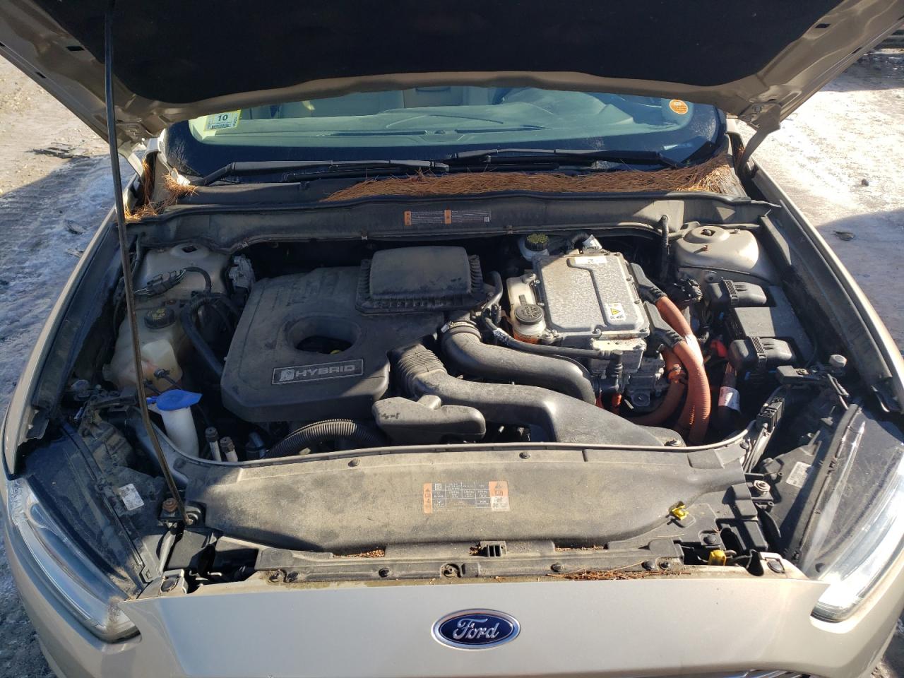 2015 Ford Fusion VIN 3FA6P0LU5FR187786 Copart auction photo, rear end damage thumbnail 11