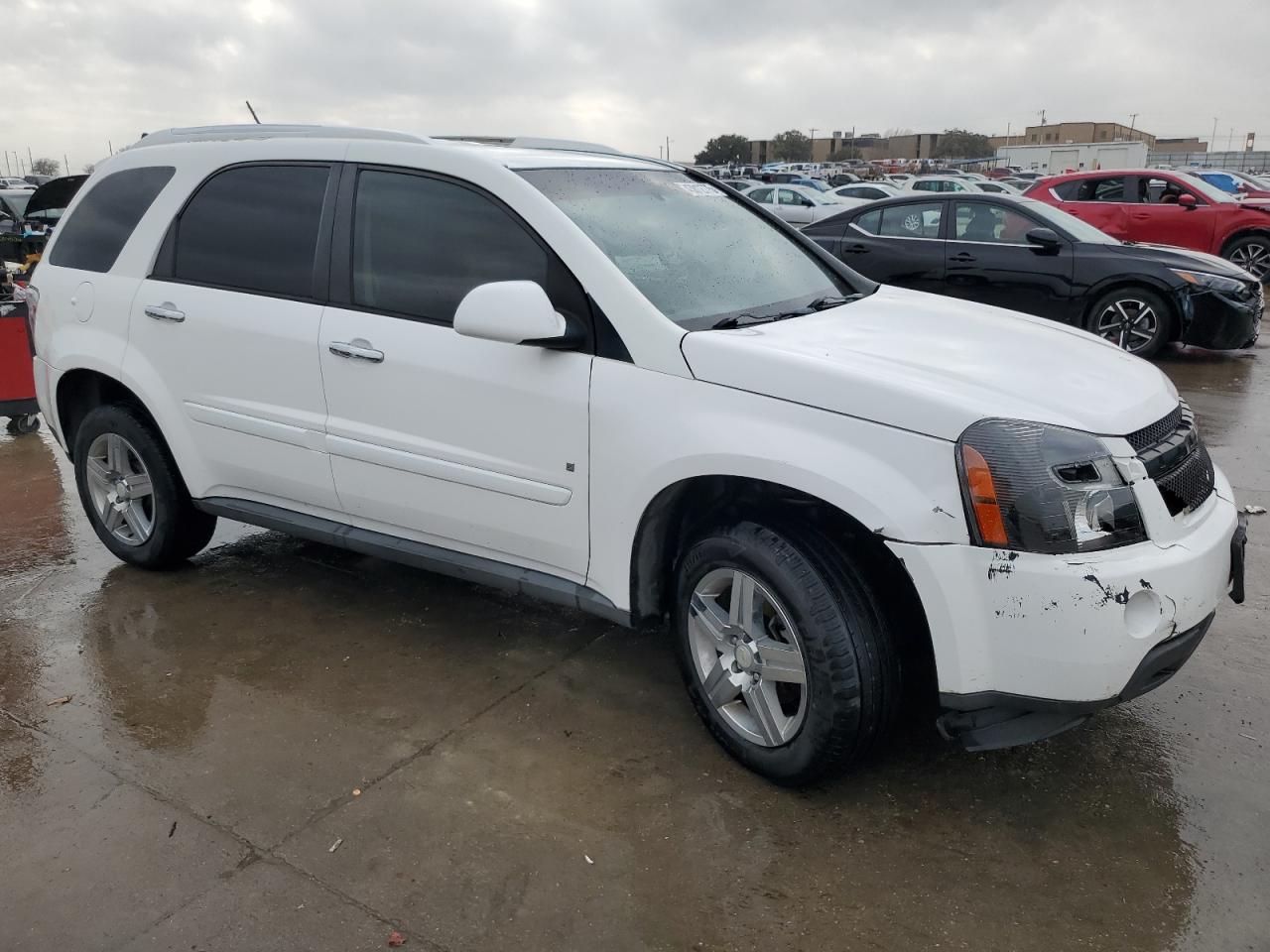 2008 Chevrolet Equinox VIN 2CNDL73FX86346721 Copart auction photo, front end / side damage thumbnail 4