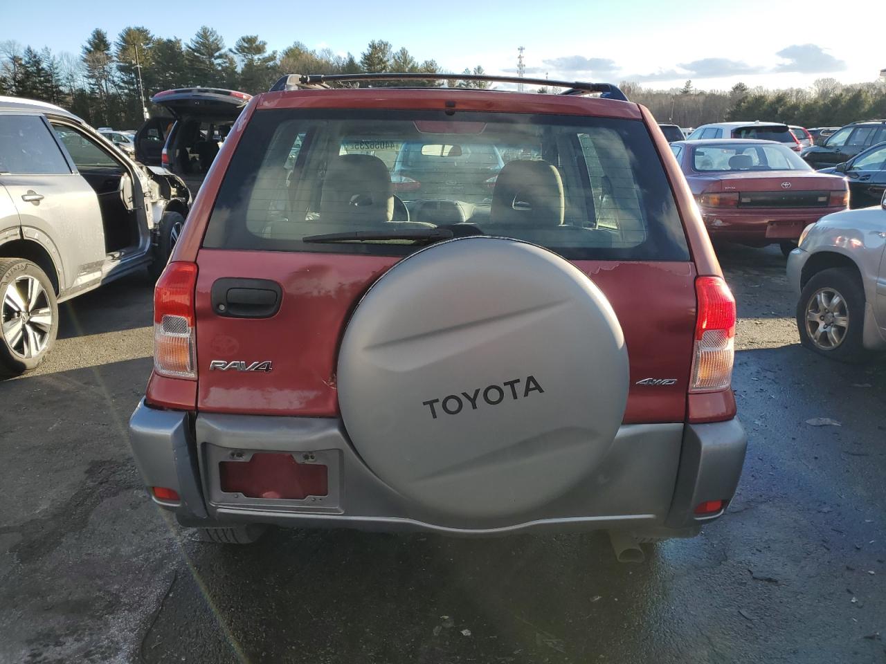 2002 Toyota RAV 4 VIN JTEHH20VX26042545 Copart auction photo, normal wear damage thumbnail 6