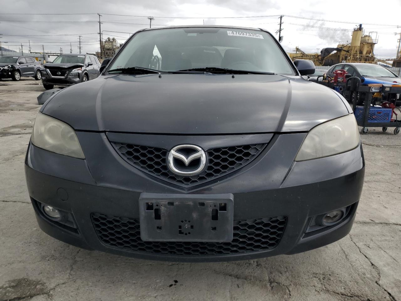 2009 Mazda 3 VIN JM1BK32F691201379 Copart auction photo, rear end / side damage thumbnail 5