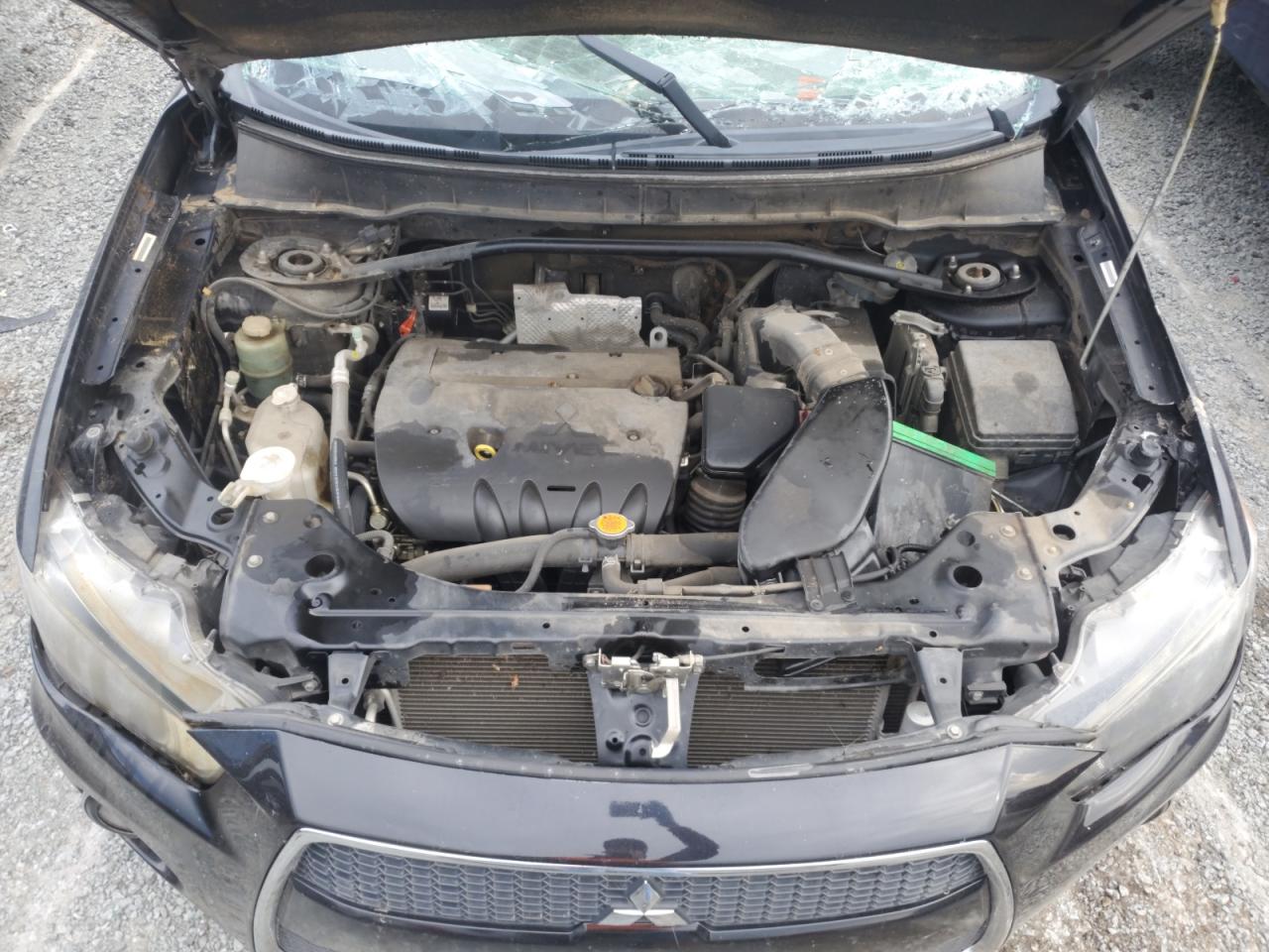2010 Mitsubishi Outlander VIN JA4AS3AW1AZ014063 Copart auction photo, all over damage thumbnail 12