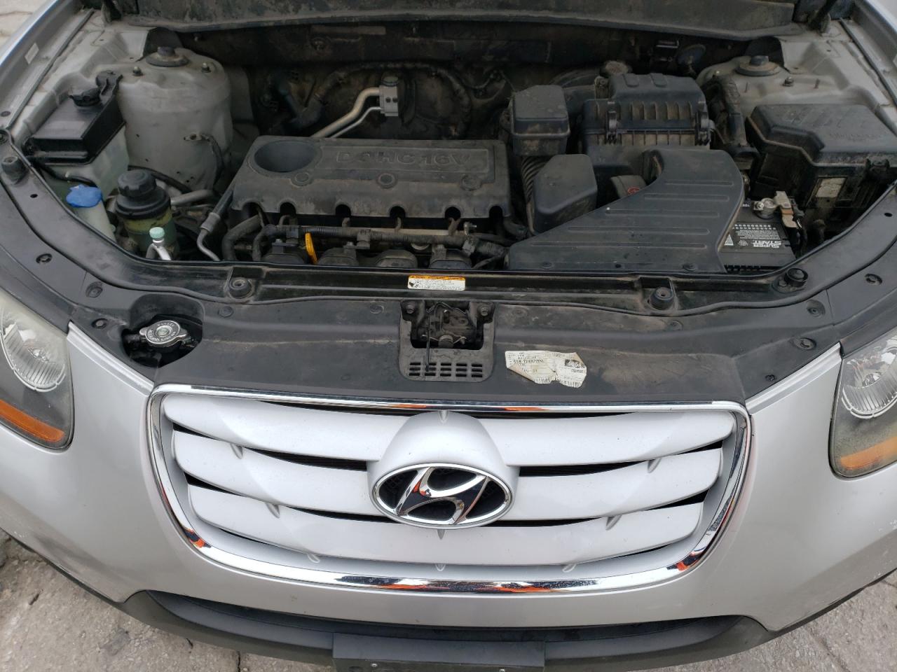2010 Hyundai Santa Fe VIN 5NMSG3AB6AH340275 Copart auction photo, mechanical / minor dent/scratches damage thumbnail 12