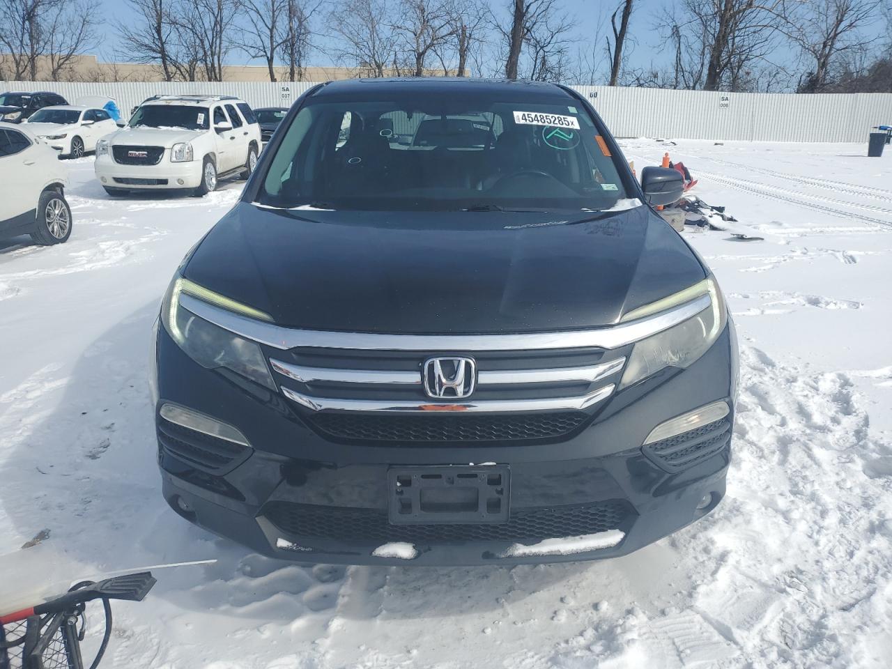 2016 Honda Pilot VIN 5FNYF6H55GB006098 Copart auction photo, side / rear end damage thumbnail 5