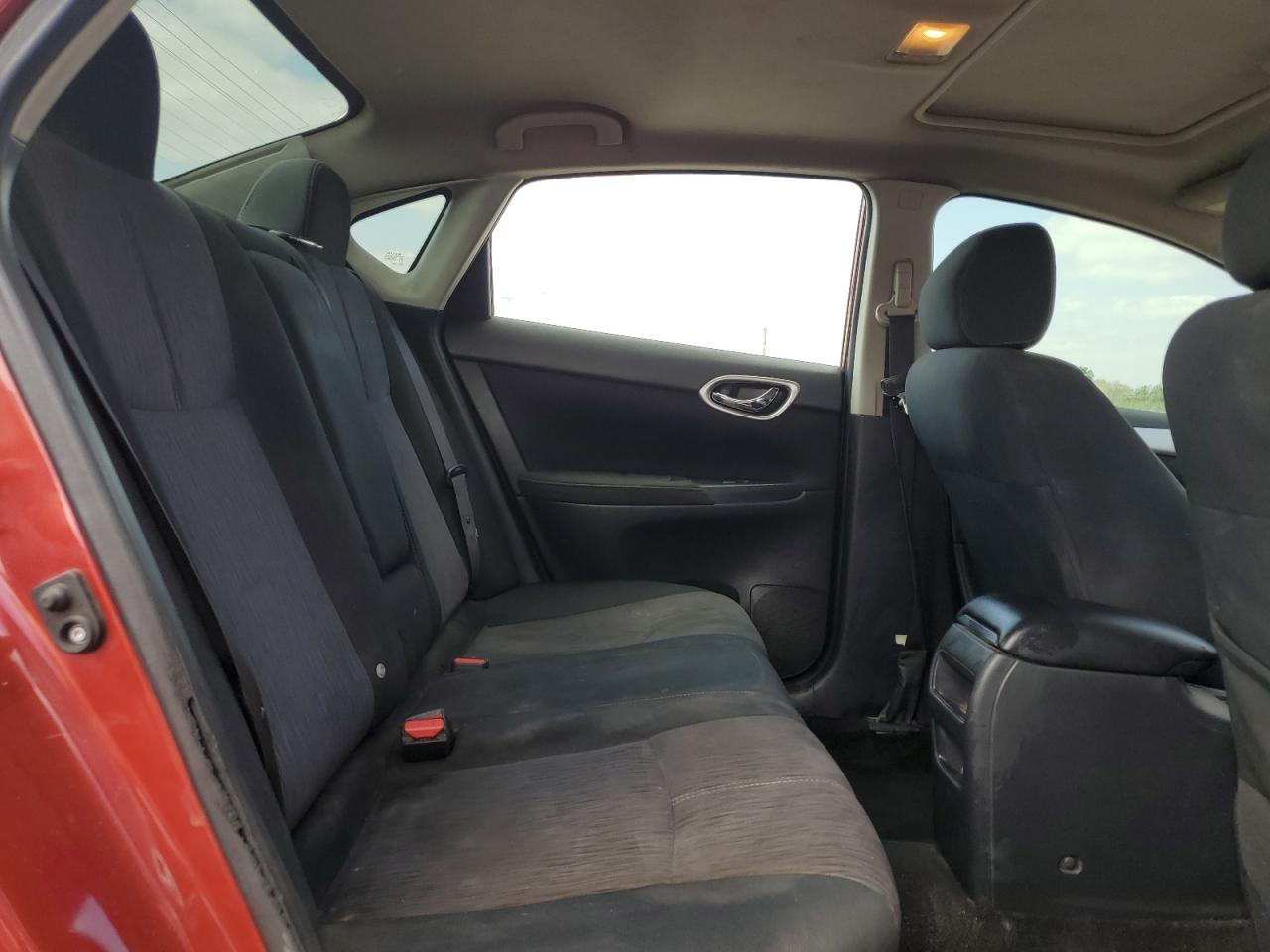2015 Nissan Sentra VIN 3N1AB7AP3FY355779 Copart auction photo, rear end damage thumbnail 10