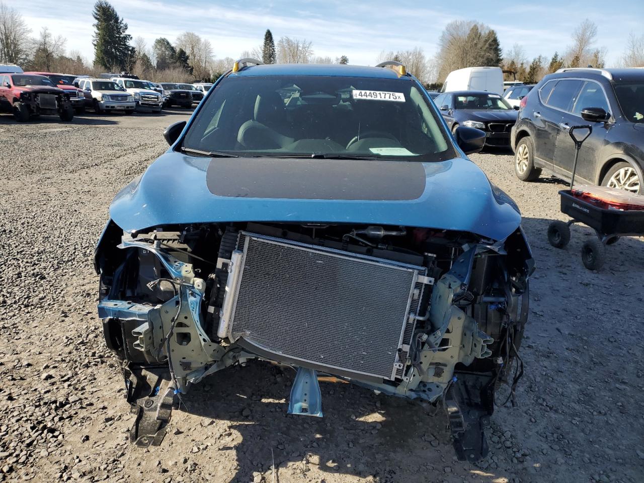 2024 Subaru XV VIN 4S4GUHU66R3809476 Copart auction photo, front end damage thumbnail 5