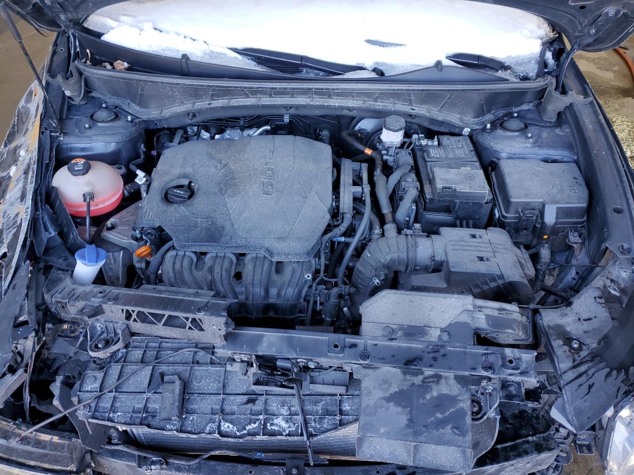 2023 Hyundai Tucson VIN 5NMJECAE2PH178052 Copart auction photo, rollover damage thumbnail 12