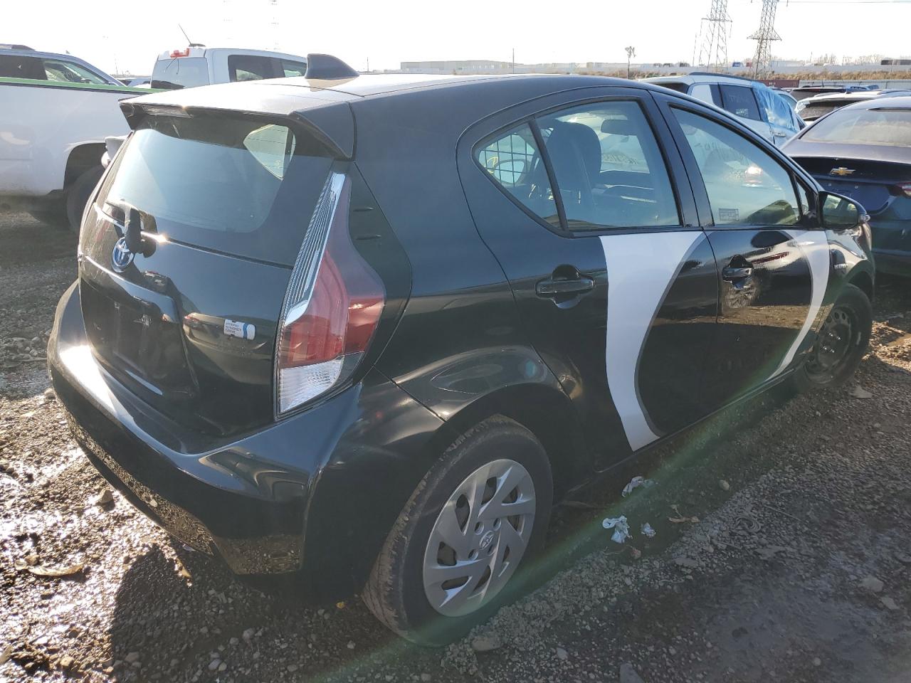 2016 Toyota Prius VIN JTDKDTB36G1122257 Copart auction photo, normal wear / mechanical damage thumbnail 3