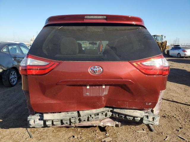 2017 Toyota Sienna VIN 5TDKZ3DC5HS785175 Copart auction photo, all over damage thumbnail 6