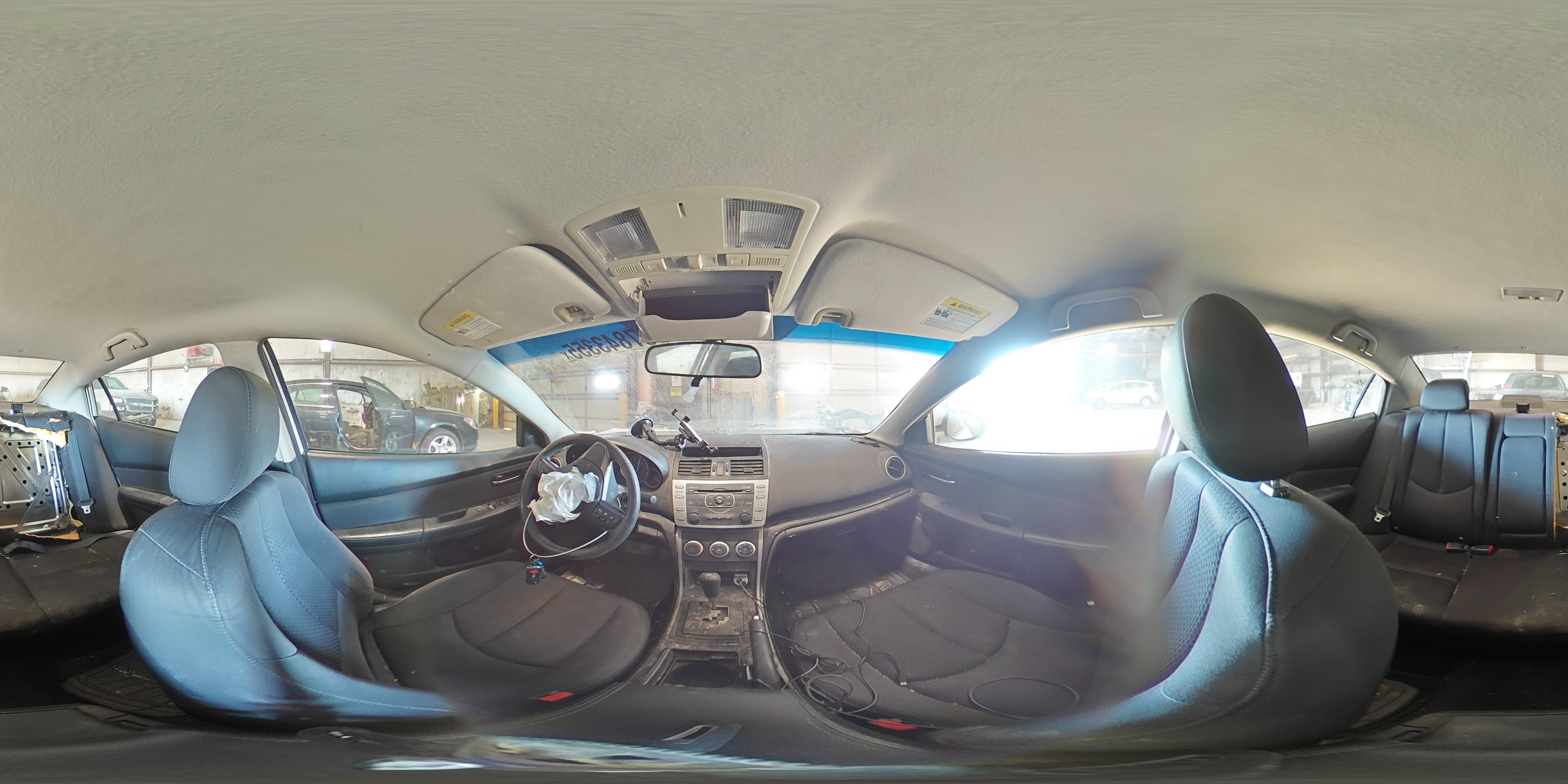 2012 Mazda 6 VIN 1YVHZ8DH4C5M43714 Copart auction photo, all over / undercarriage damage thumbnail 13