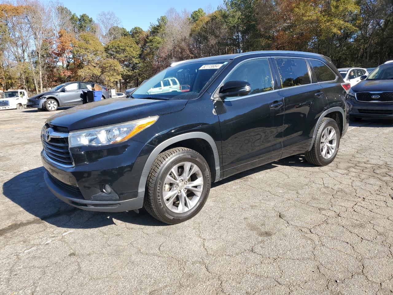 2015 Toyota Highlander VIN 5TDKKRFH9FS113844