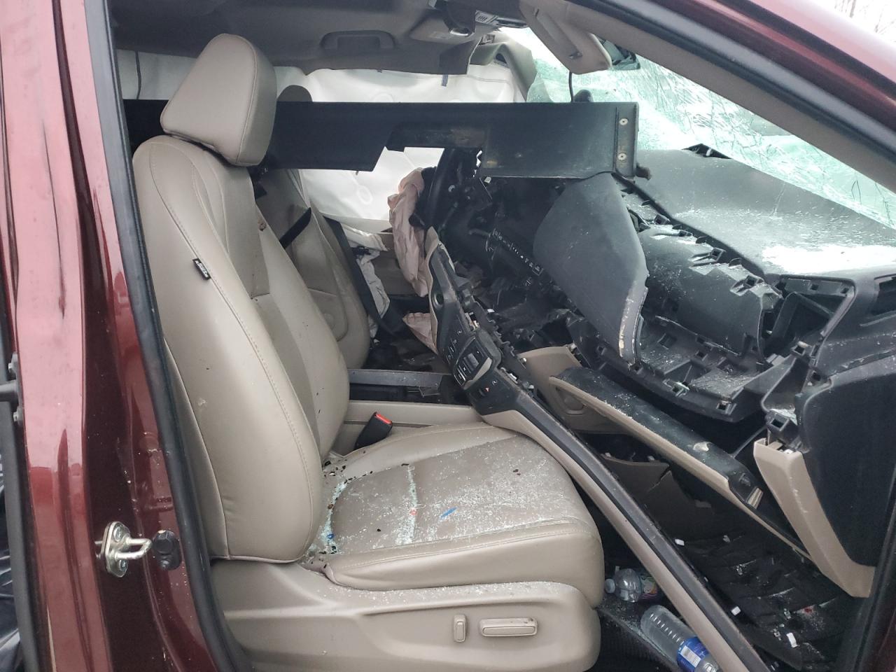 2020 Honda Odyssey VIN 5FNRL6H78LB002085 Copart auction photo, all over damage thumbnail 7