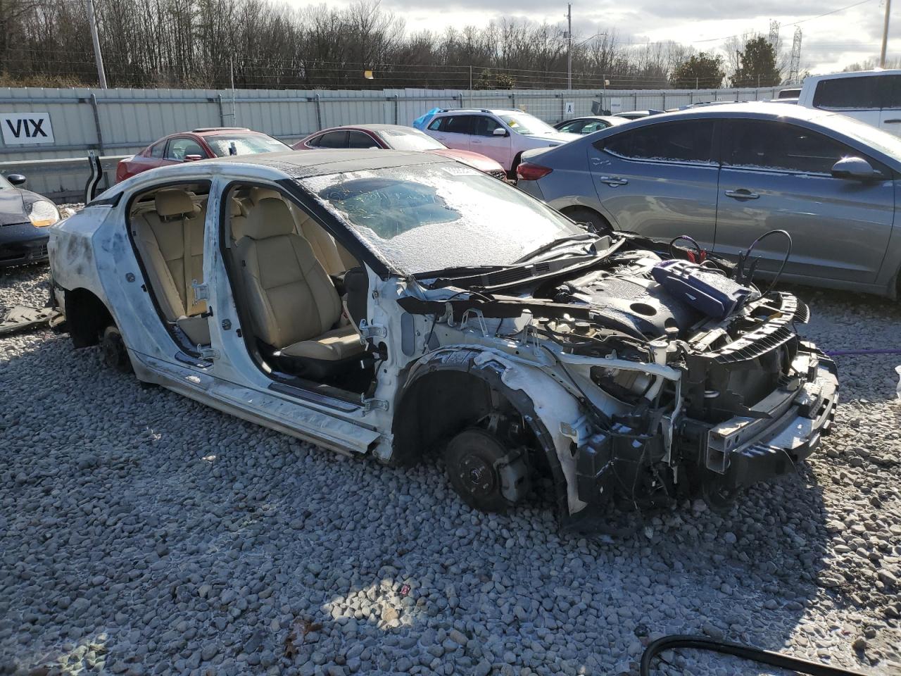 2019 Nissan Maxima VIN 1N4AA6AV9KC363306 Copart auction photo, stripped / vandalism damage thumbnail 4
