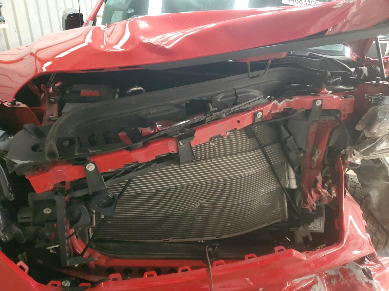 2021 GMC Sierra VIN 3GTP9EED0MG418105 Copart auction photo, front end damage thumbnail 11