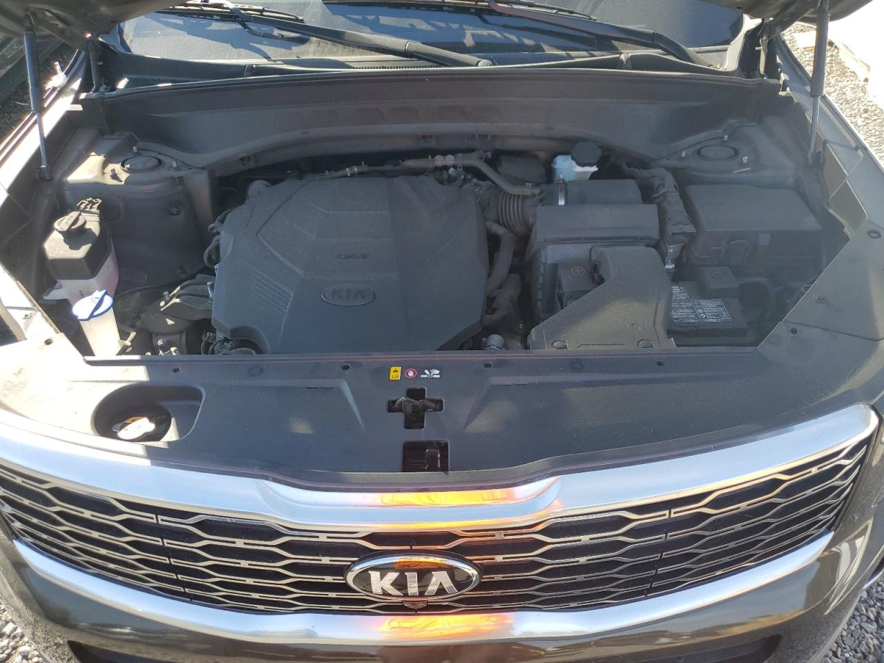 2021 KIA Telluride VIN 5XYP5DHC7MG139399 Copart auction photo, side / front end damage thumbnail 12