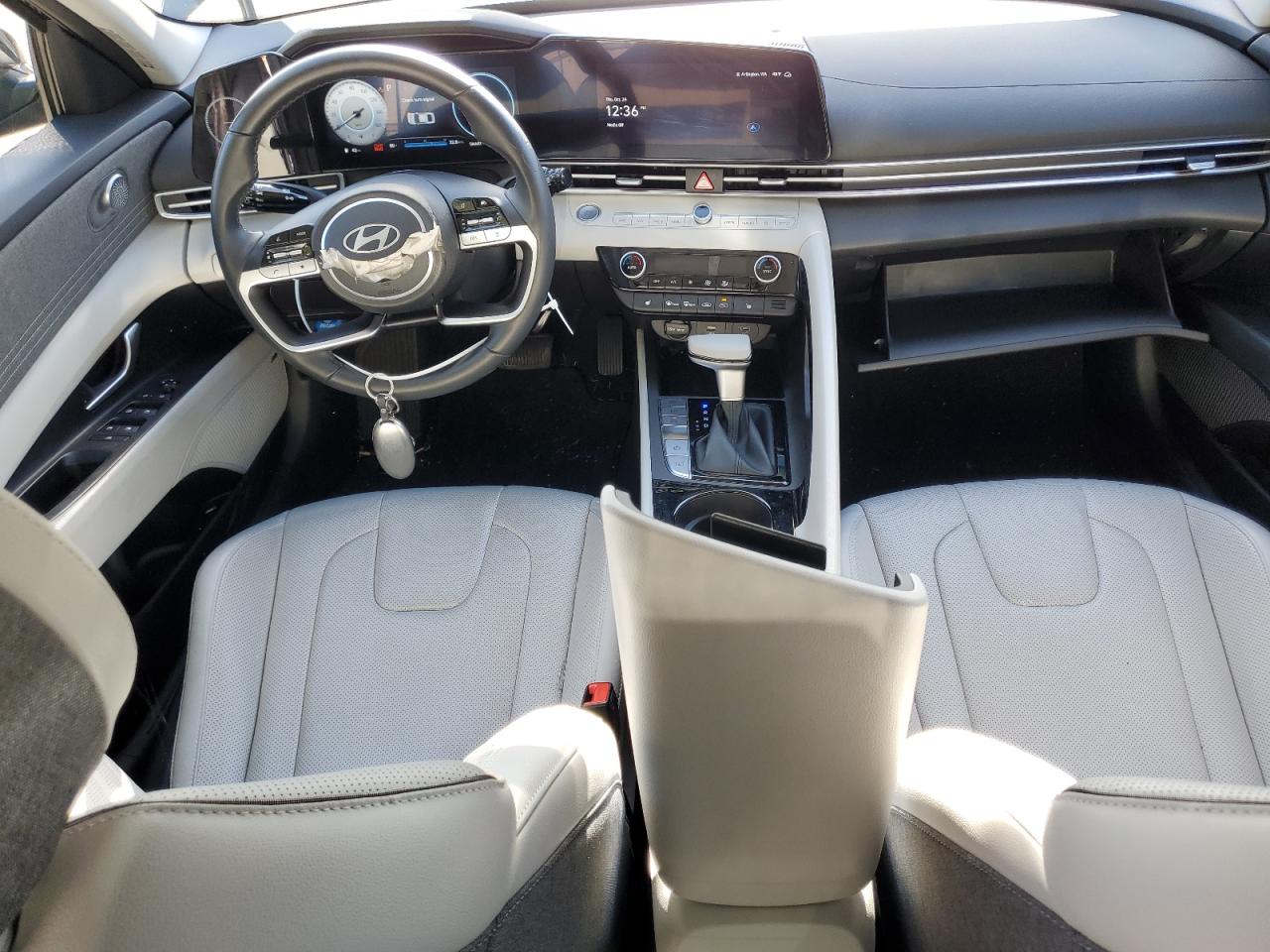 2024 Hyundai Elantra VIN KMHLP4DG1RU650495 Copart auction photo, front end / side damage thumbnail 8
