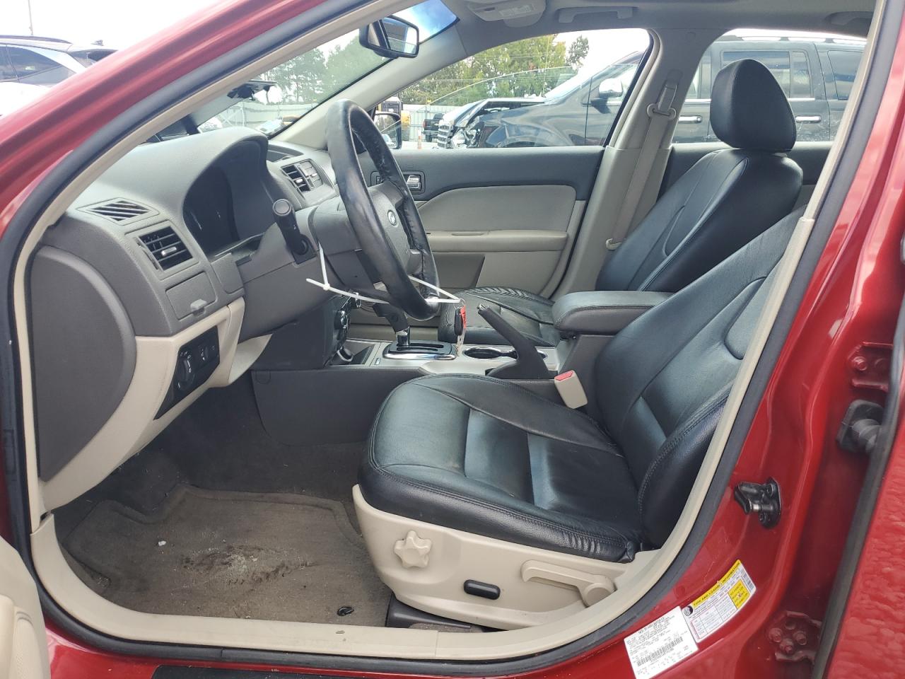 2010 Ford Fusion VIN 3FAHP0HA1AR244386 Copart auction photo, front end / side damage thumbnail 7