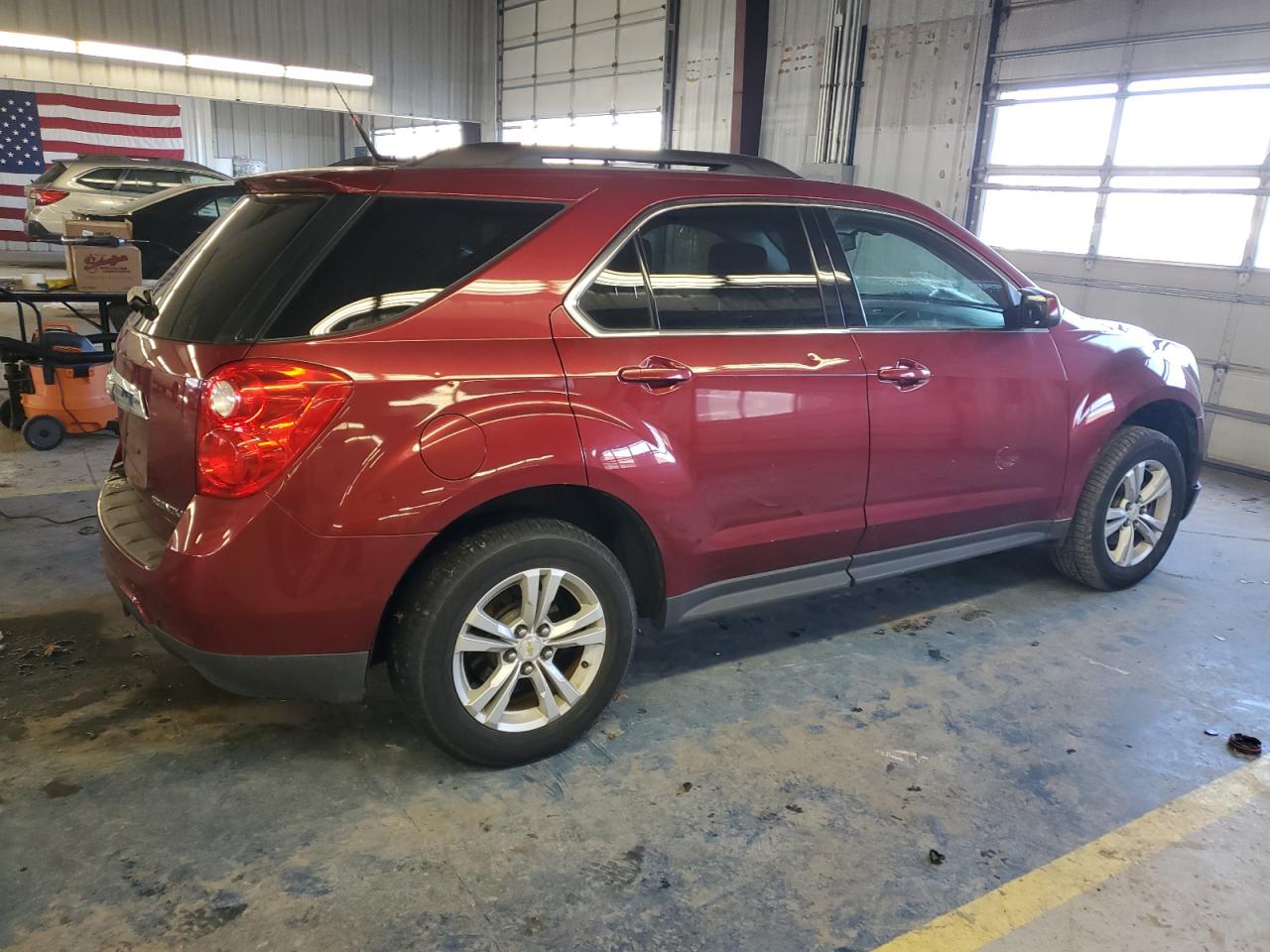 2010 Chevrolet Equinox VIN 2CNALDEW4A6324881 Copart auction photo, rear end / undercarriage damage thumbnail 3