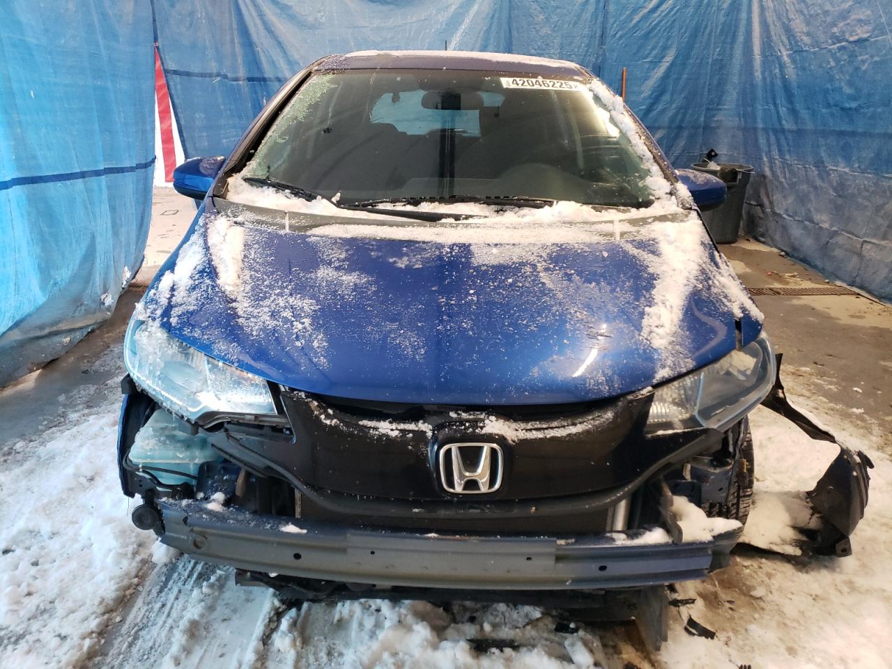 2015 Honda Fit VIN 3HGGK5H57FM786067 Copart auction photo, front end damage thumbnail 5