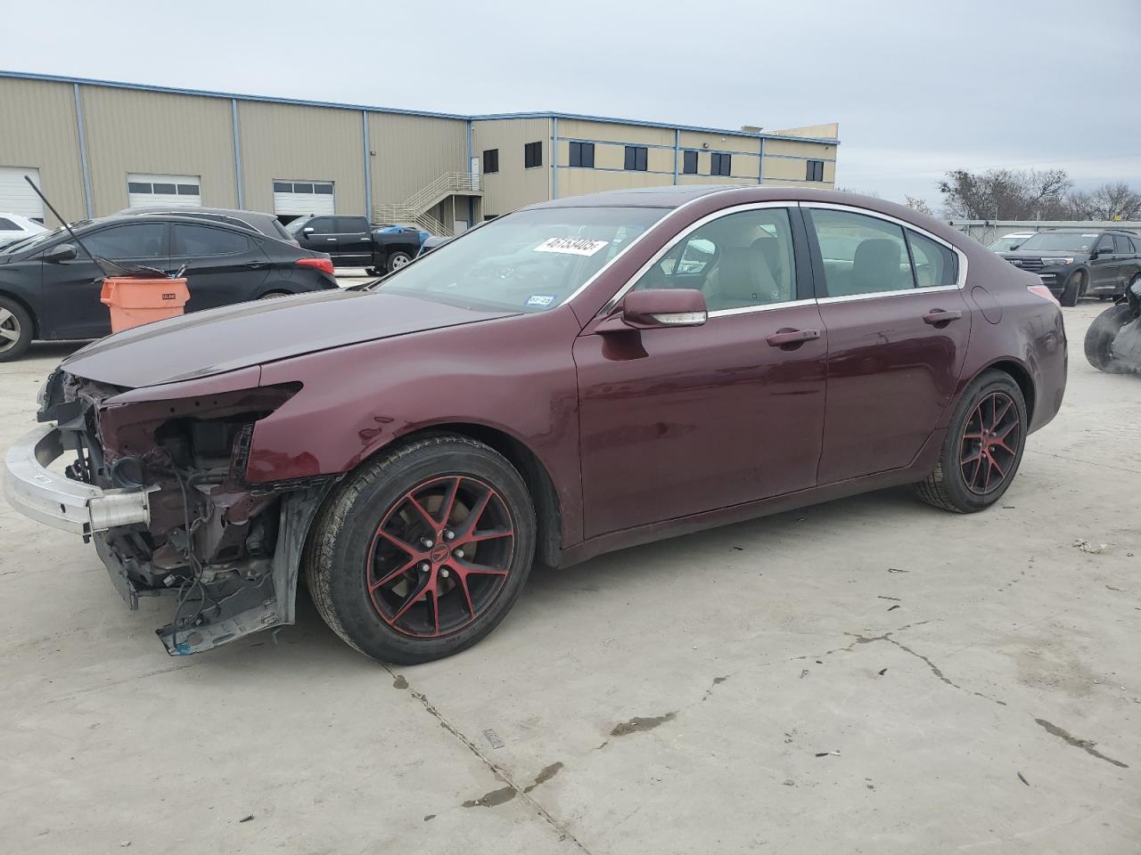 2012 Acura TL VIN 19UUA8F55CA016615