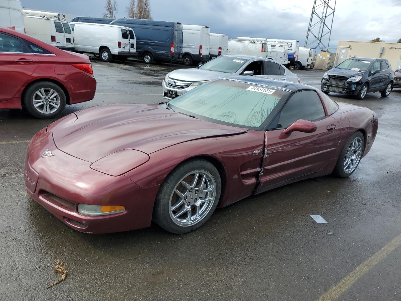 2003 Chevrolet Corvette VIN 1G1YY22G435111071