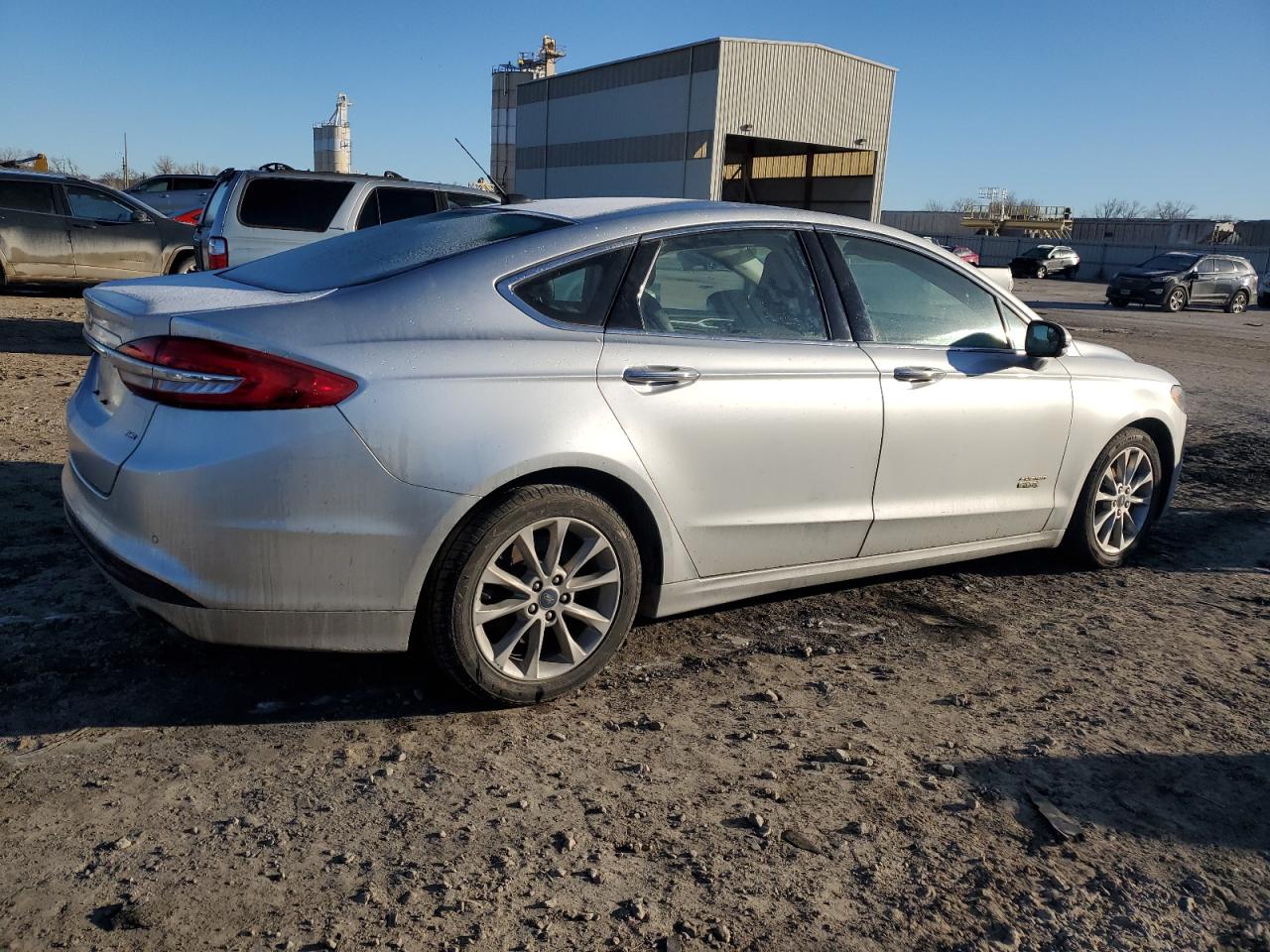 2017 Ford Fusion VIN 3FA6P0PU7HR142250 Copart auction photo, mechanical damage thumbnail 3