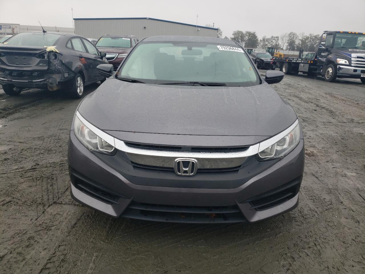 2018 Honda Civic VIN 2HGFC2F51JH577456 Copart auction photo, side / rear end damage thumbnail 5
