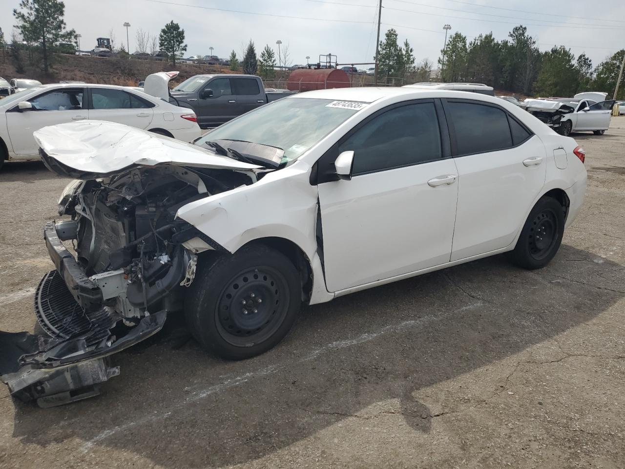 2015 Toyota Corolla VIN 2T1BURHE3FC244452