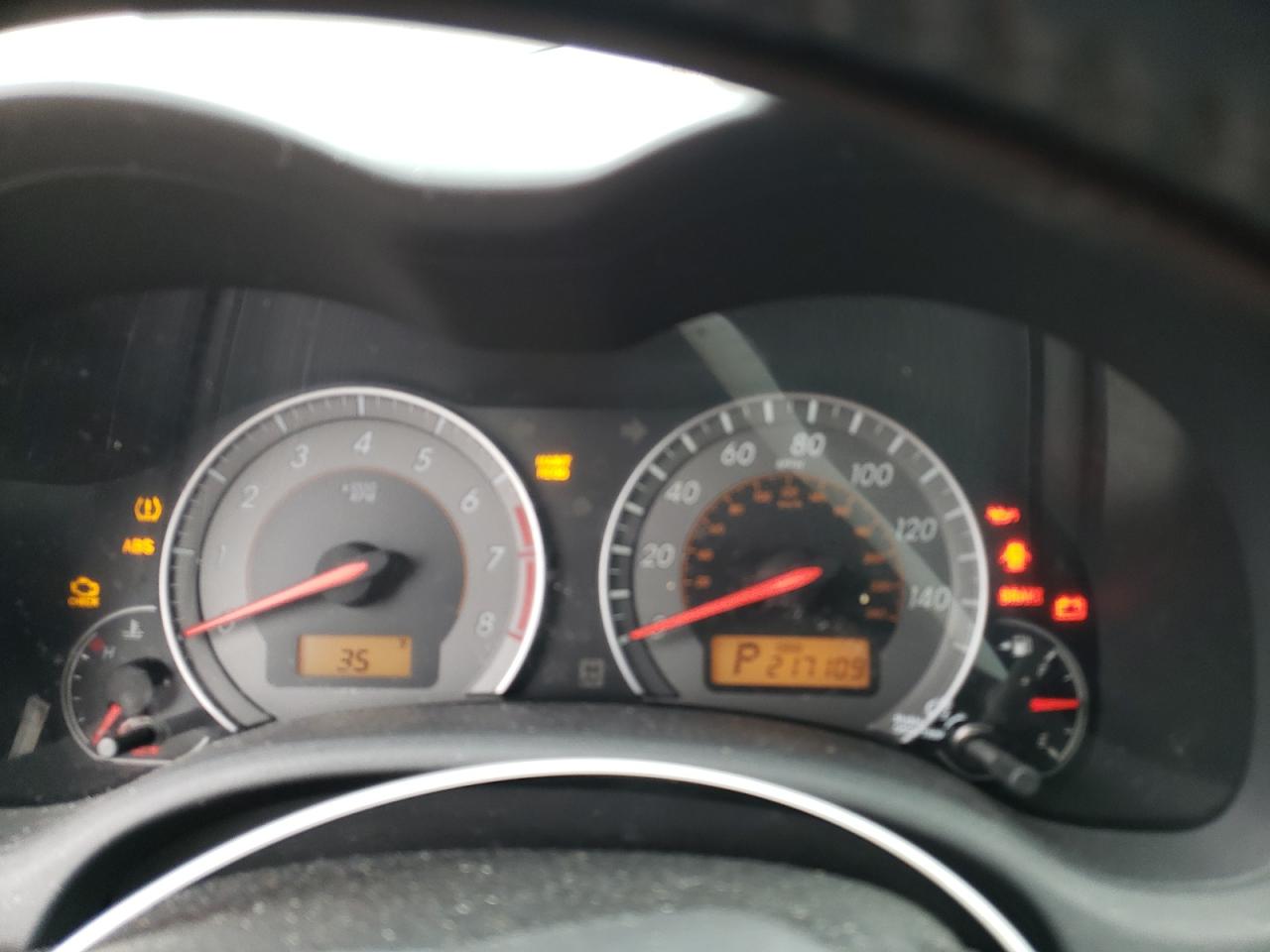 2010 Toyota Corolla VIN 2T1BU4EE0AC447718 Copart auction photo, all over damage thumbnail 9