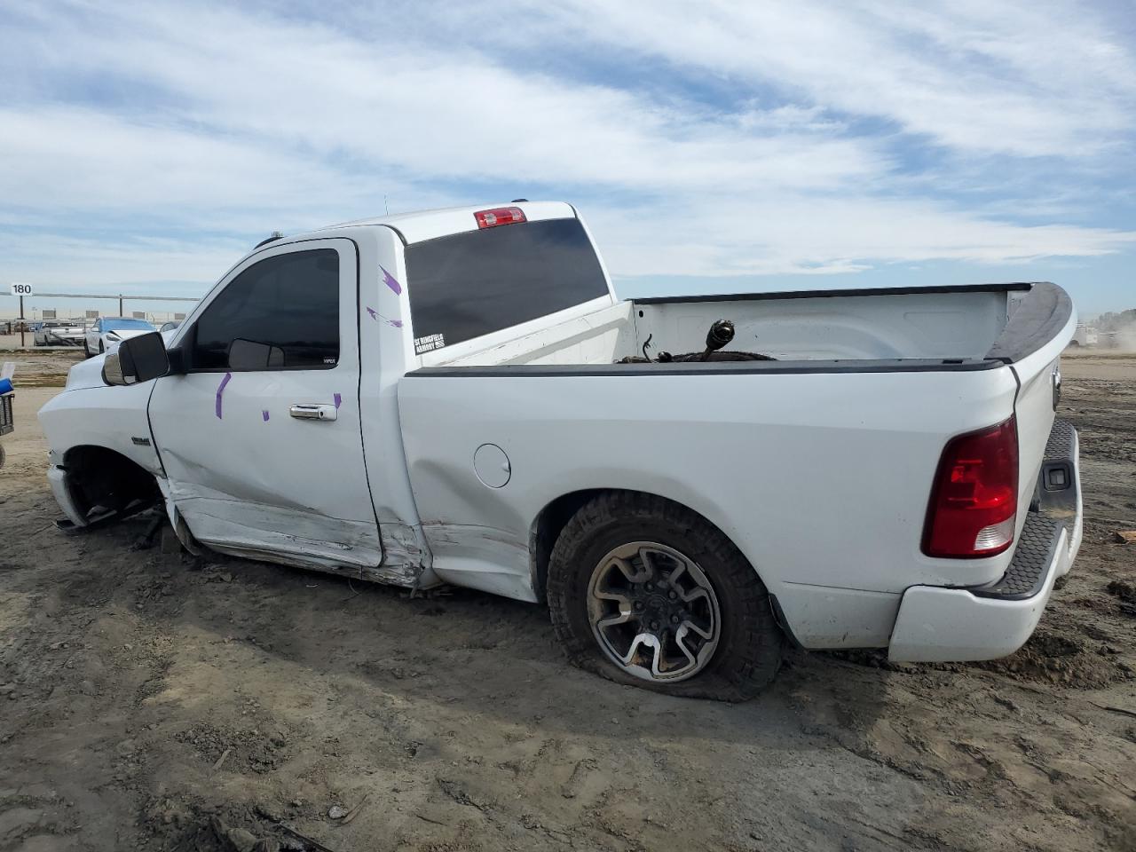 2011 Dodge RAM VIN 3D7JV1ET6BG605630 Copart auction photo, all over damage thumbnail 2